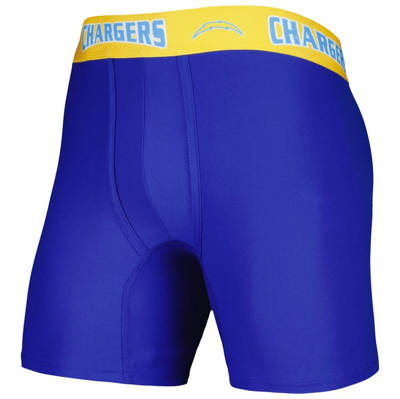 Shop Concepts Sport Royal/gold Los Angeles Chargers 2-pack Boxer Briefs Set