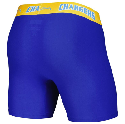 Shop Concepts Sport Royal/gold Los Angeles Chargers 2-pack Boxer Briefs Set