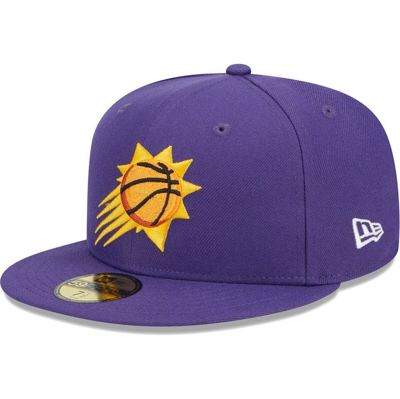 Shop New Era Purple Phoenix Suns Camo Undervisor Laurels 59fifty Fitted Hat