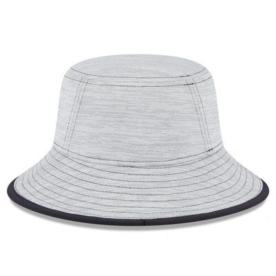 Shop New Era Gray Boston Red Sox Game Bucket Hat
