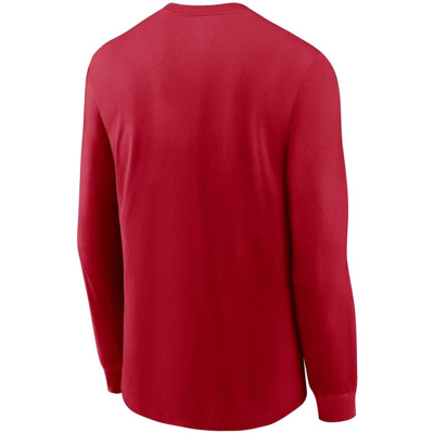 Shop Nike Red Tampa Bay Buccaneers Primary Logo Long Sleeve T-shirt