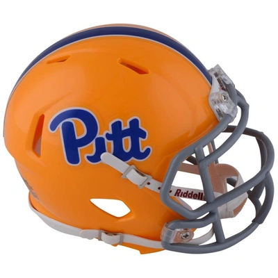 Shop Riddell Pittsburgh Panthers Gold Throwback Revolution Speed Mini Football Helmet