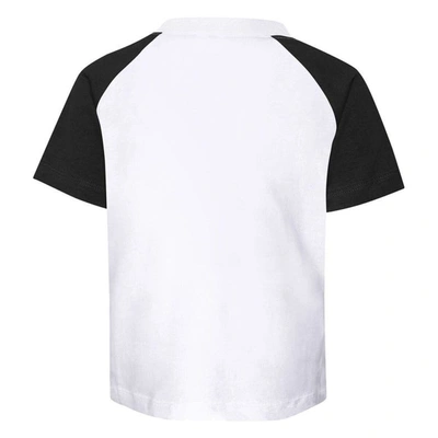 Outerstuff Toddler White/Heather Gray Chicago White Sox Two-Piece Groundout Baller Raglan T-Shirt & Shorts Set Size: 4T
