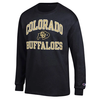 Shop Champion Black Colorado Buffaloes High Motor Long Sleeve T-shirt