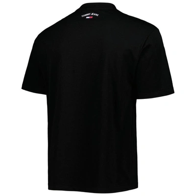 Shop Tommy Jeans Black Toronto Raptors Mel Varsity T-shirt