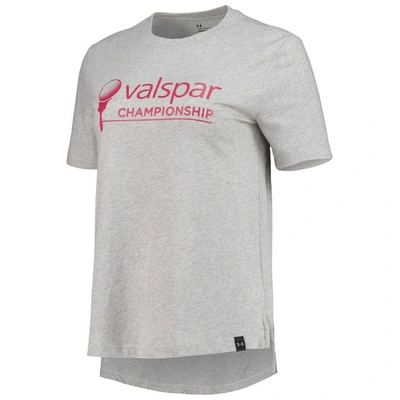 Shop Under Armour Gray Valspar Championship Performance T-shirt