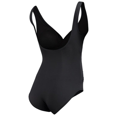 Shop Tommy Bahama Black Philadelphia Eagles Pearl Clara Wrap One-piece Swimsuit