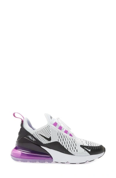 Shop Nike Air Max 270 Sneaker In White/ Black/ Fuchsia Dream