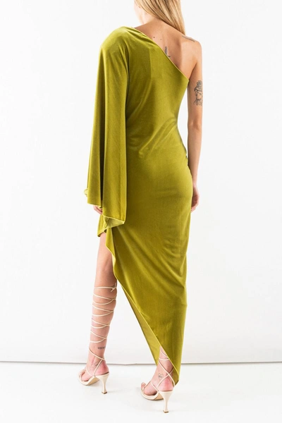 Shop Alexandre Vauthier Long Dresses In Green