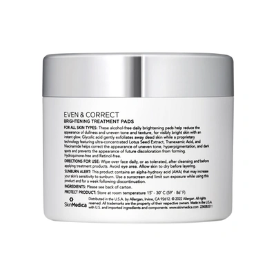 Skinmedica Even And Correct Brightening Treatment Pads - 60 Pads In Default Title