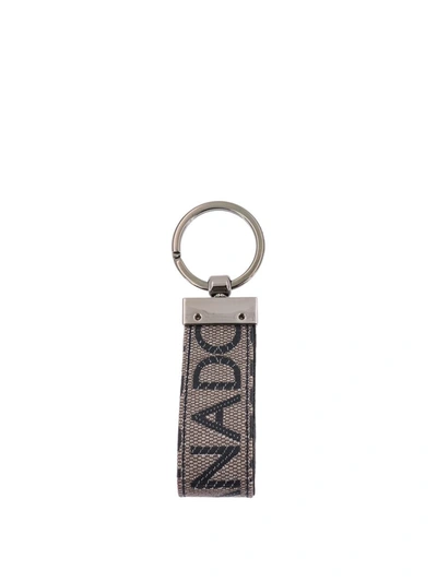Shop Dolce & Gabbana Keychain In Grey