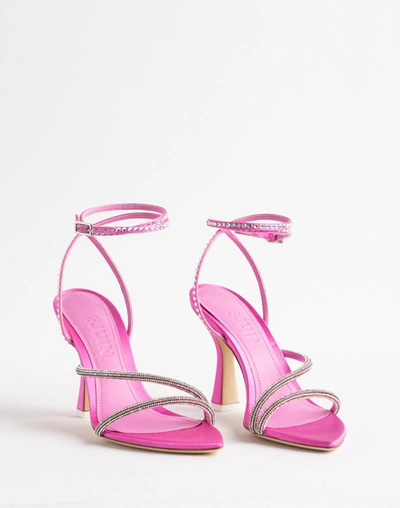 Shop 3juin High Heel Sandals In Rose