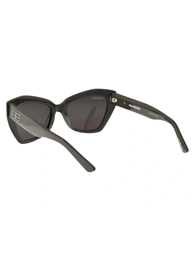 Shop Balenciaga Sunglasses In 003 Grey Grey Grey