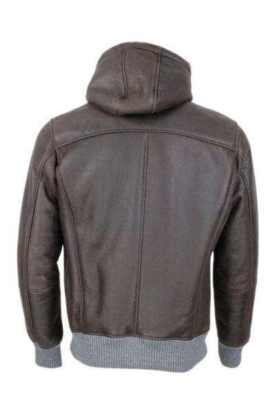 Shop Barba Napoli Jackets In Brown