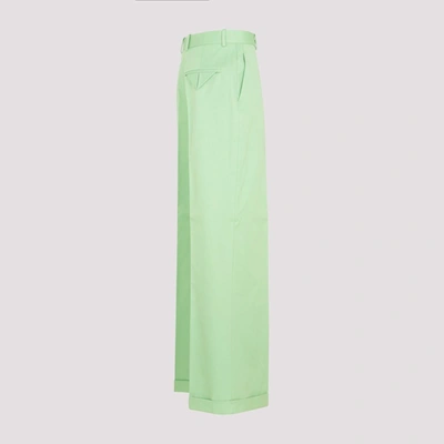 Shop Bottega Veneta Trousers Pants In Green