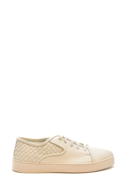 Shop Bottega Veneta Sneaker In White