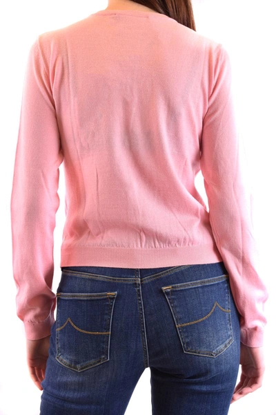 Shop Boutique Moschino Cardigan In Pink