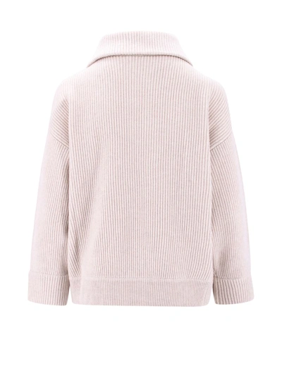 Shop Brunello Cucinelli Sweater In Beige