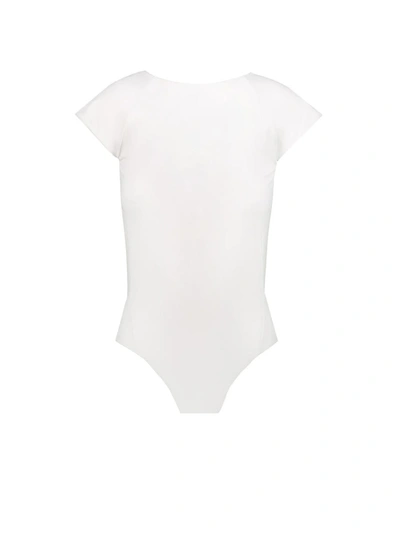 Shop Chb Cheri' Swimsuit In White