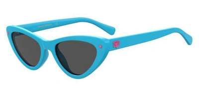 Shop Chiara Ferragni Eyeglasses In Blue
