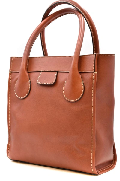 Shop Chloé Bag In Brown