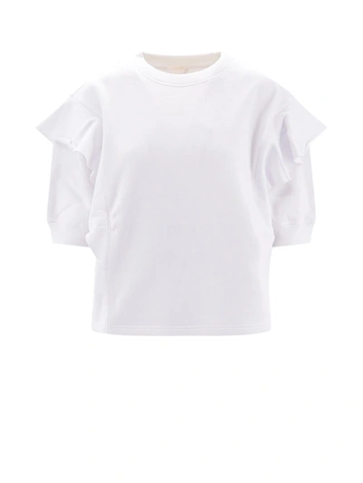 Shop Chloé Sweatshirt In White