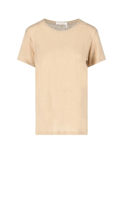 Chloé Chloè T-shirts And Polos In Beige