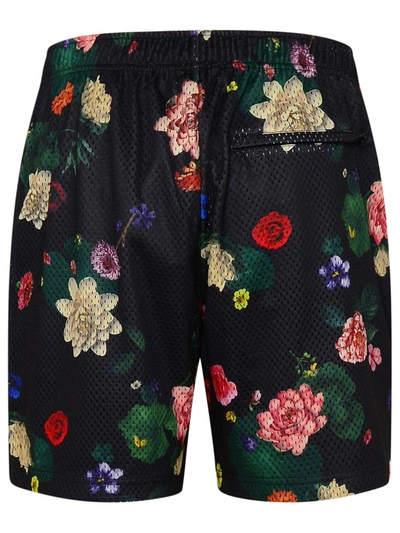 Shop John Elliott Black Polyester Bermuda Shorts