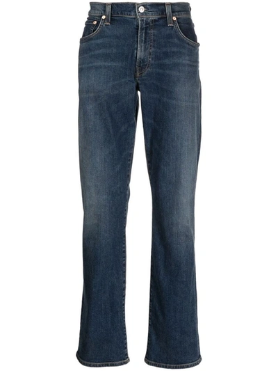 Shop Citizens Of Humanity Elijah Relax Straight Jeans In Blue