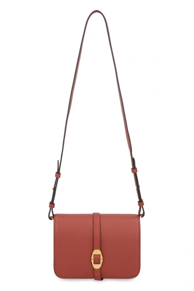 Shop Coccinelle Cosima Leather Crossbody Bag In Red