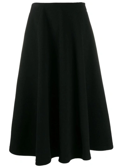 Shop Courrèges Skirt Long Clothing In 999 Black