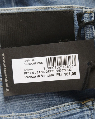 Shop Daniele Alessandrini Jeans In Denim