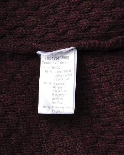 Shop Daniele Alessandrini Sweater In Wine