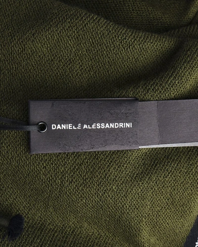 Shop Daniele Alessandrini Sweatshirt Hoodie In Green