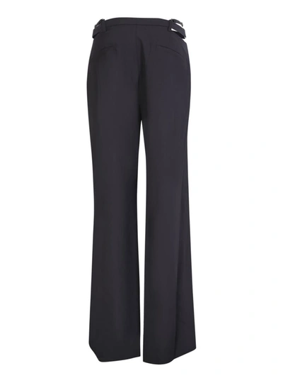 Shop Dion Lee Trousers In Black