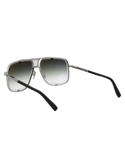 Shop Dita Sunglasses In Black Palladium - Black Iron