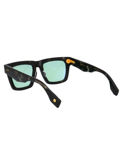 Shop Dita Sunglasses In Black Tortoise