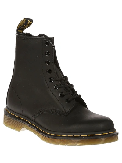 Shop Dr. Martens Flat Shoes In Black