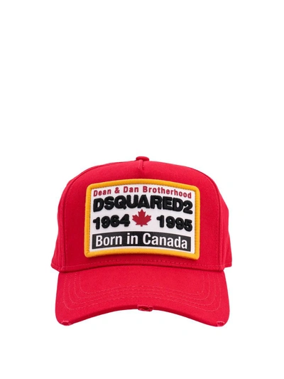 Dsquared2 Hat In Red