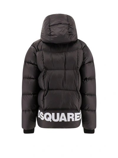 Shop Dsquared2 Puff Kaban In Black