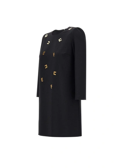 Shop Elisabetta Franchi "daily" Dress In Black