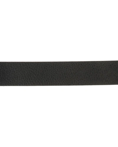Shop Emporio Armani Belt In Black