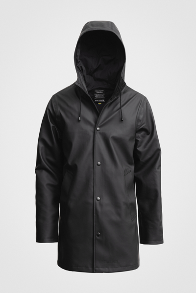Shop Stutterheim Arholma Raincoat In Black