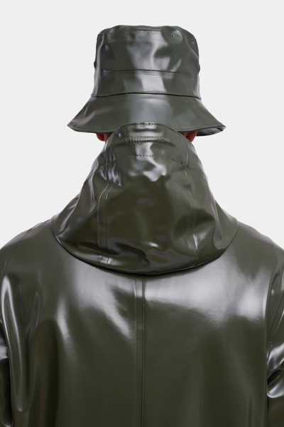 Stutterheim Beckholmen Opal Bucket Hat In Green