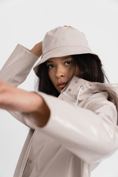 Stutterheim Beckholmen Opal Bucket Hat In Light Sand