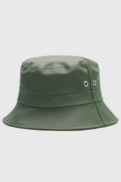 Shop Stutterheim Beckholmen Bucket Hat In Green