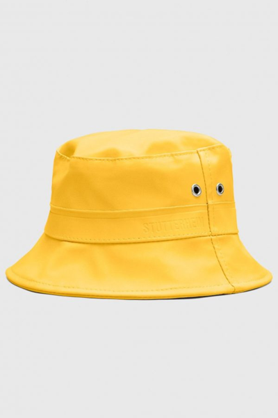 Shop Stutterheim Beckholmen Bucket Hat In Yellow