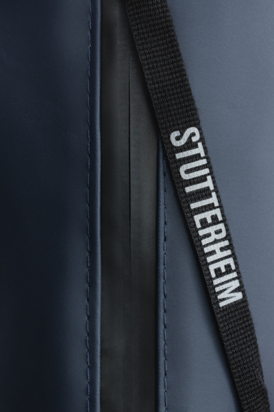 Stutterheim Container Small Wash Bag In Navy