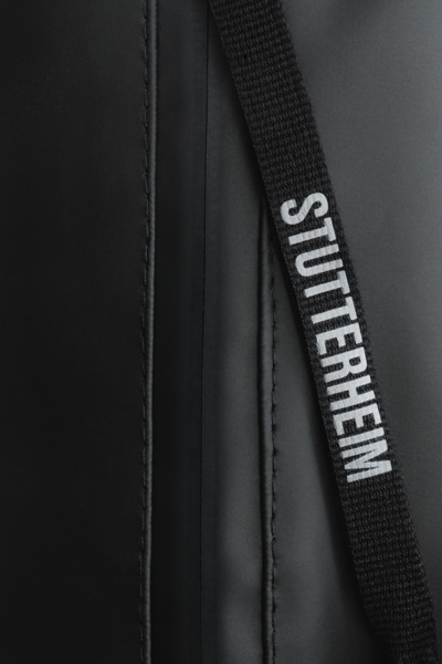 Shop Stutterheim Container Small Wash Bag In Black