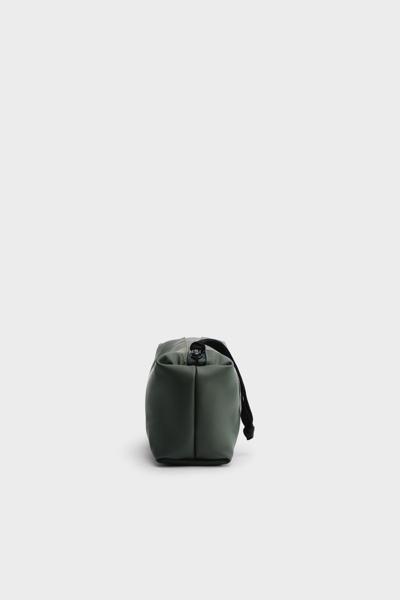 Stutterheim Container Small Wash Bag In Green